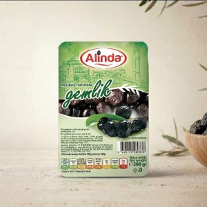 Măsline Soiul Gemlik Naturale Alinda – Vidate 200 g