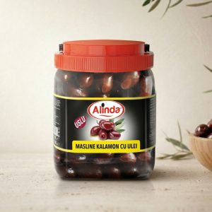 Măsline Alinda Soiul Kalamata în Ulei – 900 g